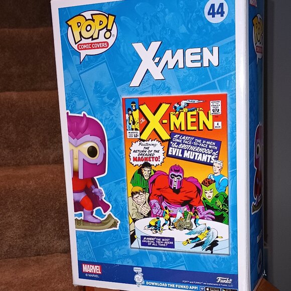 NEW Funko POP! Comic Cover: Marvel- X-Men 4 Magneto Figure - Picture 6 of 8